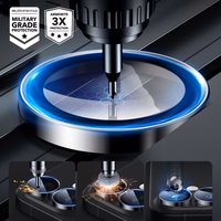 ESR Armorite Karastatud klaas jaoks iPhone 16 / 16 Plus Camera - must