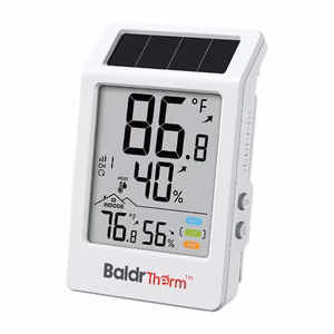 Термогигрометр BALDRTHERM B0707 на солнечной энергии