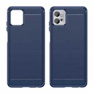 Carbon Case для Realme Narzo 50 5G гибкая силиконовая карбоновая накладка чёрный