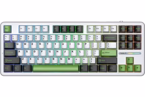 AULA Gasket F87 Thunder Black GrayWoodV3 RGB клавиатура