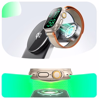 Joyroom JR-W17 Qi 3-in-1 Wireless Inductive Laadija - must