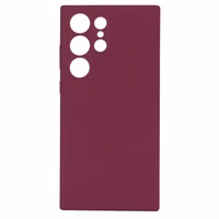 Phone Ümbris "TM Pure Silicone" jaoks Samsung S916 S23 Plus / Plum / (Blister)