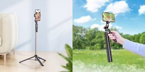 Selfie Stick HOCO K19, Tripod, 157cm, BT