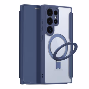 Dux Ducis Skin X Pro ümbris with magnetic ring / stand jaoks Samsung S24 Ultra - sinine