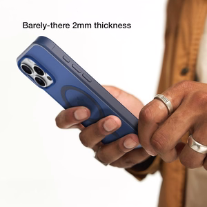Incase Slim Case MagSafe'i toega ümbris iPhone 16 Pro Maxile, Deep Space Blue värvitoonis