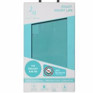 JM ANTI-BACTERIA TPU ümbris Galaxy A36 jaoks, läbipaistev