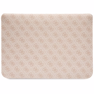 Guess 4G Stripe Metal Logo ümbris jaoks a 14" laptop - roosa