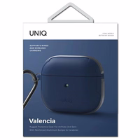 Uniq Valencia ümbris AirPods 3 jaoks - sinine