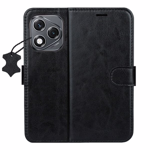 Smart Luxe leather case for Honor 400 Lite black