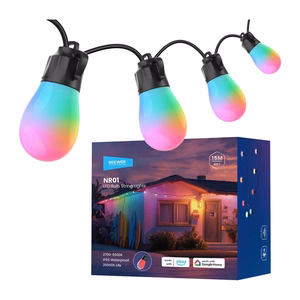 NEEWER RGB-välivalguskett, soe valge
