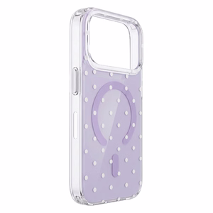 Bubble Dots Mag чехол для iphone 16 6,1", фиолетовый