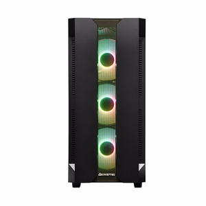 Корпус CHIEFTEC HUNTER MidiTower ATX MiniITX чёрный GS-01B-OP