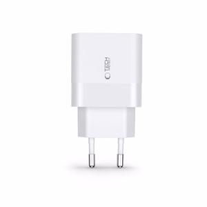 Tech-Protect C30W laadija USB-C PD 30W / USB-A QC 3.0 - valge