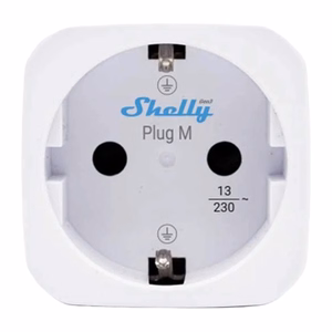 Shelly Plug M Gen3 – Wi-Fi nutipistik energiatarbe mõõtmisega, valge (FG3800238073602)