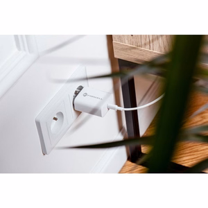 Phone charger Forcell F-Energy USB C QC4.0 PD 3A 25W + cable USB C to USB C TFK-TC-25WPD white