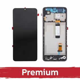 LCD ekraan ühilduv Xiaomi Redmi A5 / Poco C71 must raamiga OEM