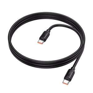 Кабель USB C to USB C Hoco PD 5A 240W 1 m X115 черный