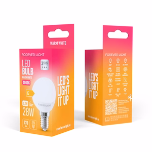 Forever Light LED Bulb E14 G45 2.2W 270lm 3000K class E