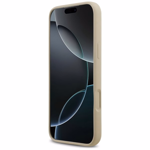 KARL LAGERFELD ümbris jaoks IPHONE 17 Pro Max compatible with MagSafe KLHMP17XSKIGROW (Silicone W/ KL Sketch & Logo) brown