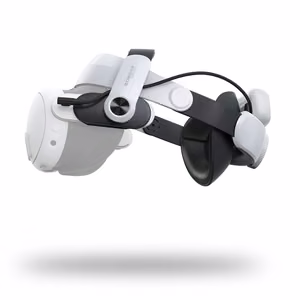 BoboVR M3 Pro Rihm jaoks Meta Quest 3 VR Headset + BoboVR B2 Aku - Must and Valge