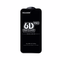 6D Pro Veason Glass - jaoks Xiaomi 12T / 12T Pro must