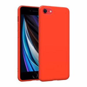 Crong Color Cover ümbris seadmele iPhone SE (2020 / 2022) / 8 / 7, punane