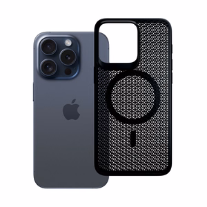 3mk COOLing MagCase Ümbris jaoks Apple iPhone 15 Pro Max - must