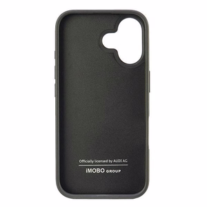 Audi Carbon Fiber Stripe Ümbris jaoks iPhone 16 6.1" - must