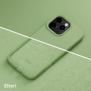 Etteri Silikoonist ümbris iPhone 16 Pro Max 6,9" heleroheline
