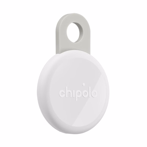 Chipolo LOOP – перезаряжаемый Bluetooth трекер с силиконовой петлей iOS & Android, Chalk