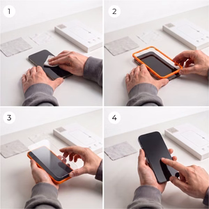 Tech-Protect Easy Set+ 2-osaline karastatud klaasist kaitsekomplekt ekraanile ja kaamera objektiividele mudelile iPhone 18 Pro