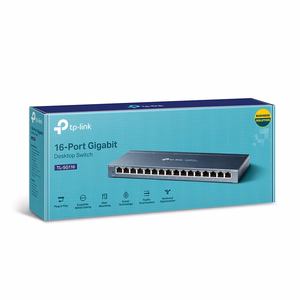 TP-Link 16-pordine Gigabit lauaarvuti võrgulüliti