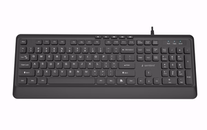 GEMBIRD KB-MCH-05 multimeedia klaviatuur USB, ENG, must