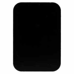 Metal plate jaoks magnet holders - rectangular 45x65mm must