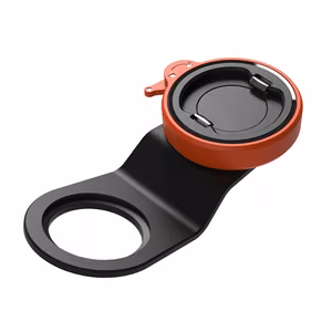 Bicycle Phone Holder, Stem Mount, Oranž