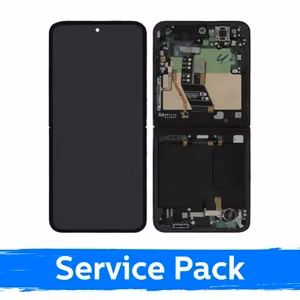 LCD ekraan Samsung F761 Z Flip7 FE (SISEMINE) must (Service Pack) (NF versioon)