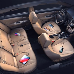 Car laadija Joyroom JR-CL03 5-Port USB (must)