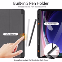 Ümbris Dux Ducis Domo Samsung X710/X716 Tab S9 must