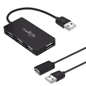 Maxlife Home Office USB 2.0 hub USB - 4x USB 0,15 m must + cable 1,5 m