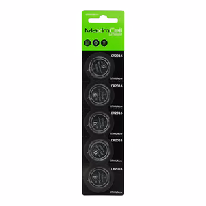 MaximCell Lithium batteries CR2016 - 5pcs
