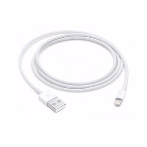 APPLE kaabel USB MD818ZM / A IPHONE LIGHTING 8-PIN 1M valge ilma karbita ilma ääriseta