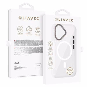 Liavec Hybrid Magsafe Clear Ümbris jaoks Iphone 16