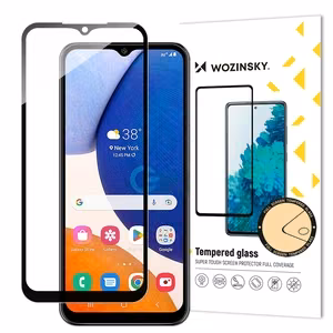 Wozinsky Full Glue Karastatud klaas Samsung Galaxy A14 5G / A14 9H Full Screen Karastatud klaas With must Frame