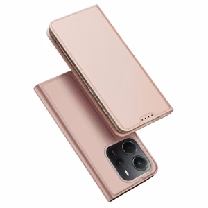 DUX DUCIS wallet case SKIN PRO jaoks REDMI NOTE 14 4G (163,25mm) rose