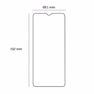 Защитное стекло 2,5D для Xiaomi Redmi Note 8T