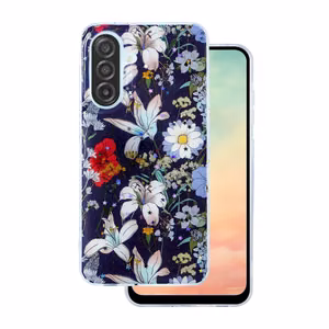 Glow Glam ümbris jaoks Samsung Galaxy A17 5G sinine
