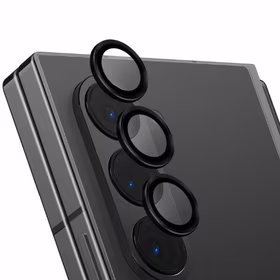 Uniq Optix Auminium Karastatud klaas jaoks Lens with Applicator jaoks Samsung Galaxy Z Fold 6 - Must