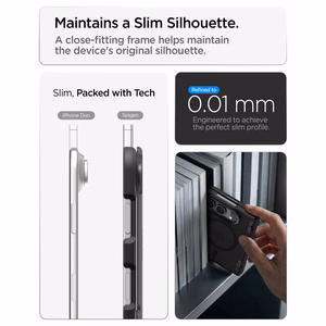 Spigen Ultra Hybrid Pro MagSafe  iPhone Duo ümbris, must