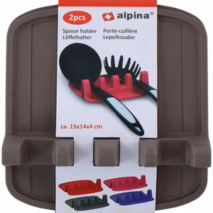 Alpina köögiriistade alused, 2 tk, mustad