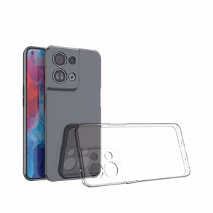 Ultra Clear 0.5mm puhul Oppo Reno 8 Pro õhuke kate läbipaistev